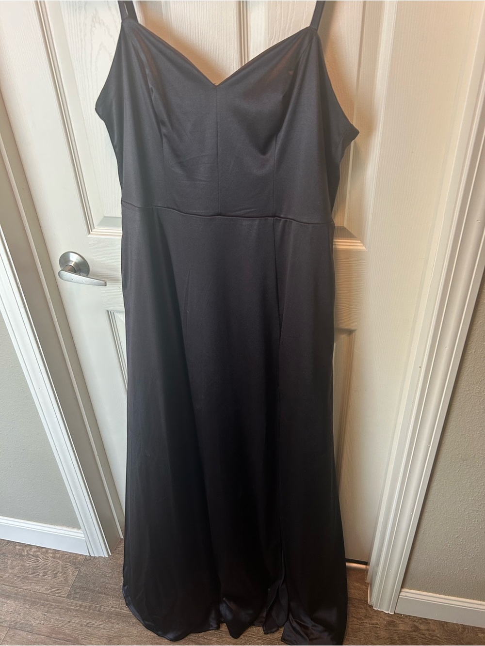 City Vibe Black Maxi Dress